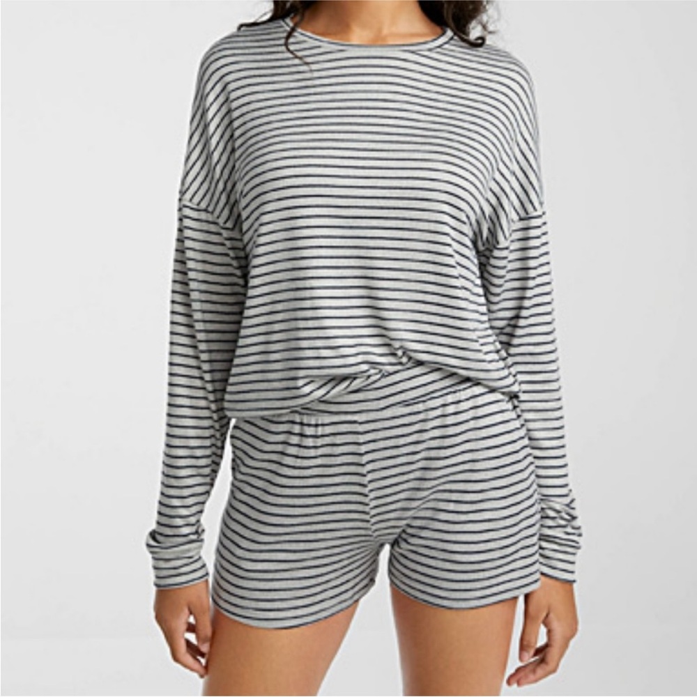 MIIYU X TWIK Striped Peachsoft Boxers Pajamas Lounge Shorts Medium Simons